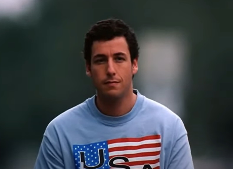 Screenshot from the film The Waterboy (1998)