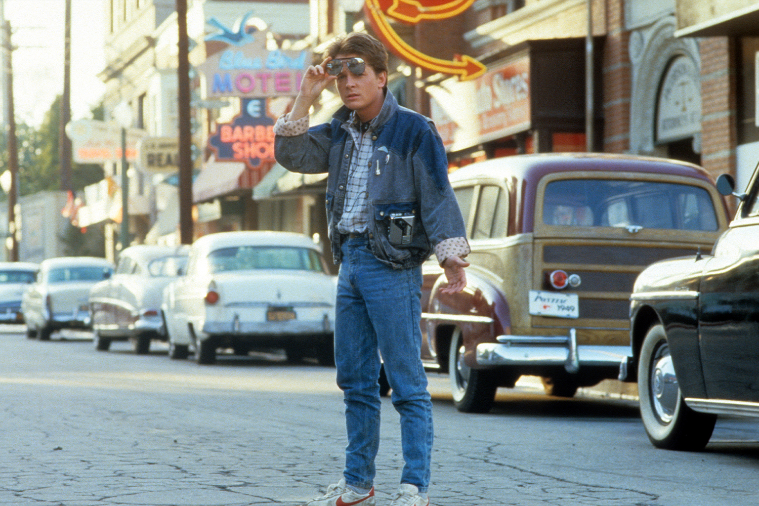 Michael J Fox In 'Back To The Future'