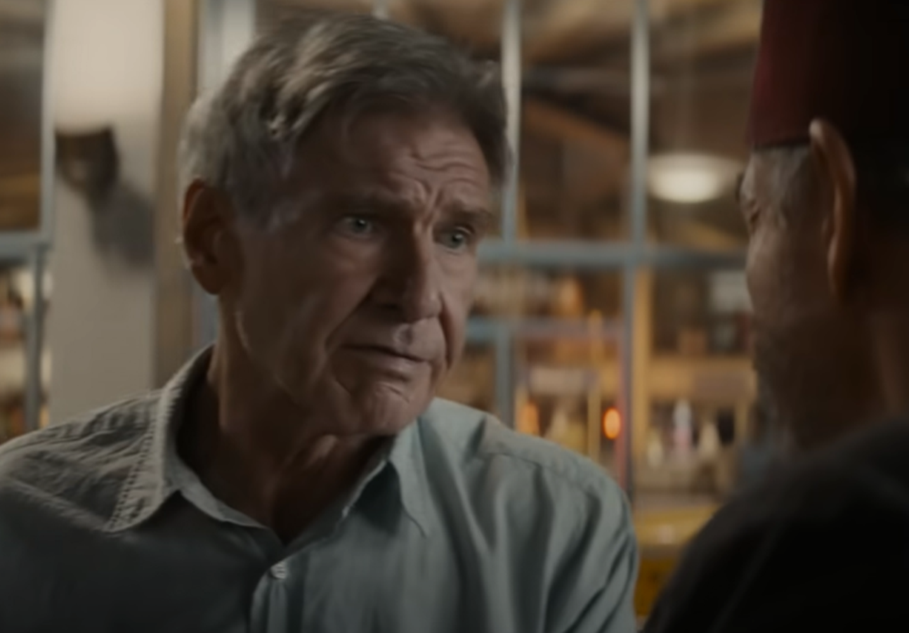Screenshot of Harrison Ford from the movie - Indiana Jones And The Dial Of Destiny (2023)