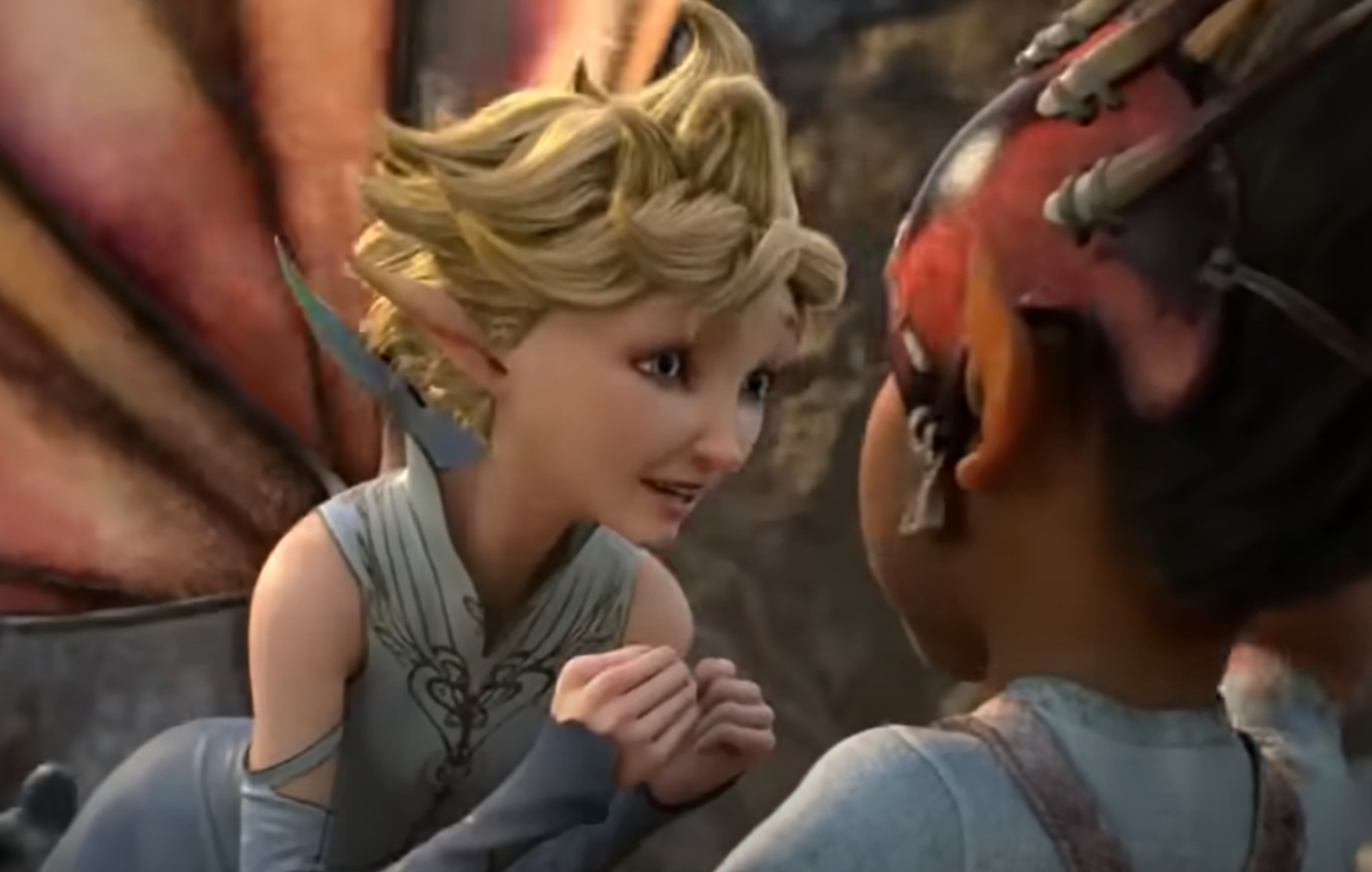 Screenshot from the animated movie - Strange Magic (2015)