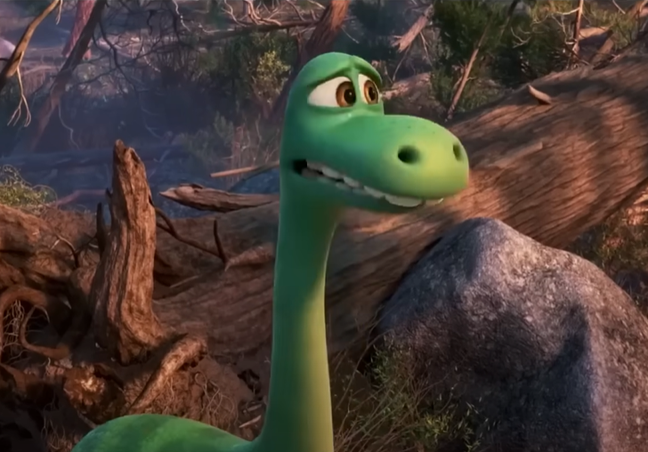 Screenshot from the animated movie - The Good Dinosaur (2015)