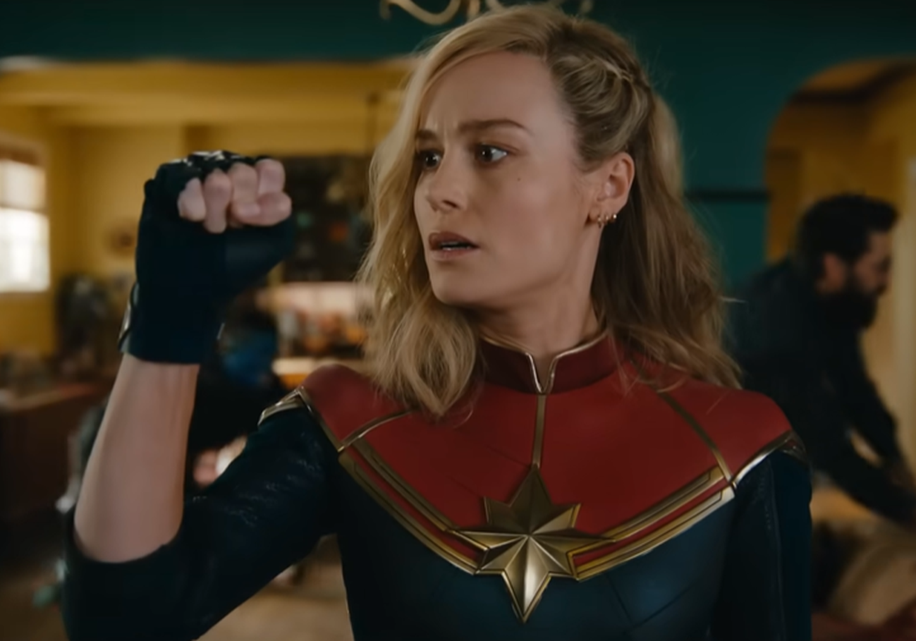 Screenshot of Brie Larson from -  The Marvels (2023)