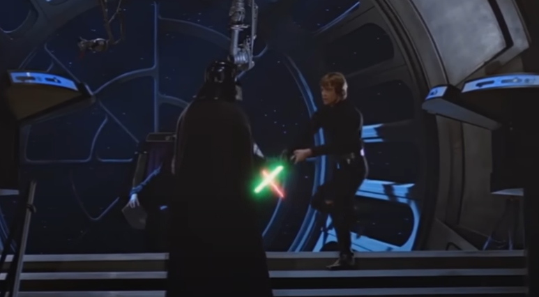 Screenshot of the movie Star Wars Return of the Jedi