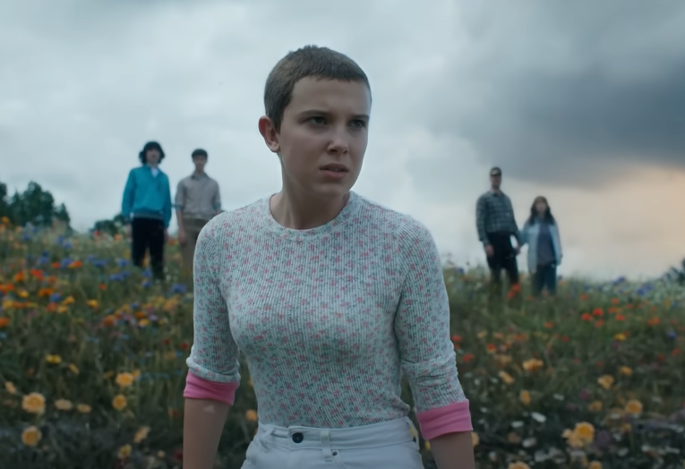 A screenshot of the TV Show Stranger Things