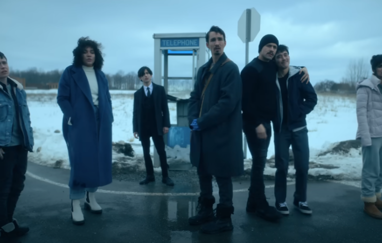 A screenshot of the TV Show The Umbrella Academy