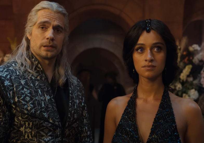 A screenshot of the TV Show The Witcher