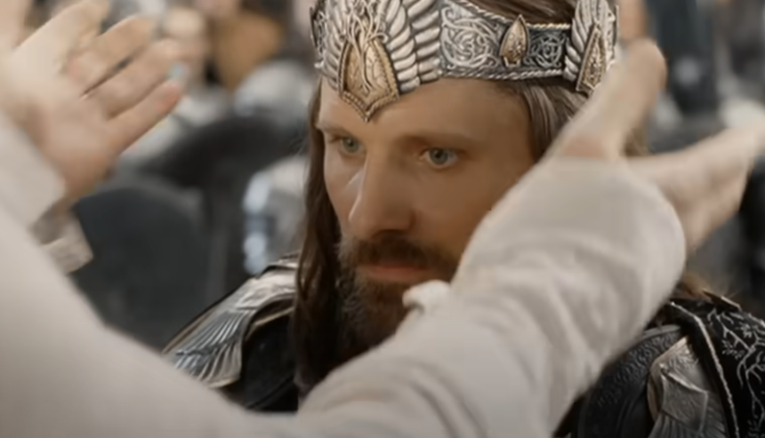 Screenshot of the movie The Lord of the Rings: The Return of the King