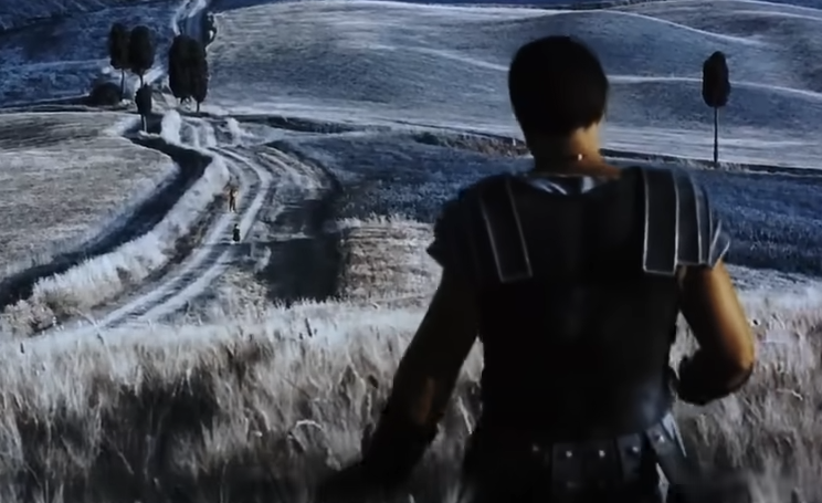 Screenshot of the movie Gladiator