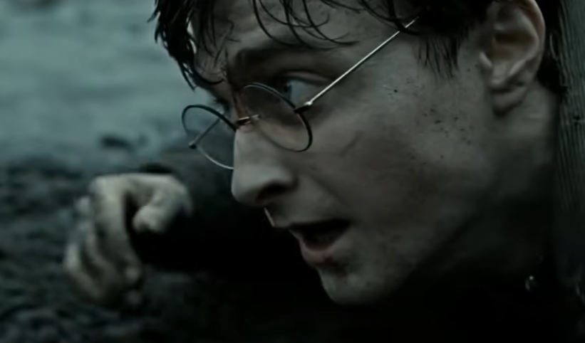 Screenshot of the movie Harry Potter and the Deathly Hallows: Part 2