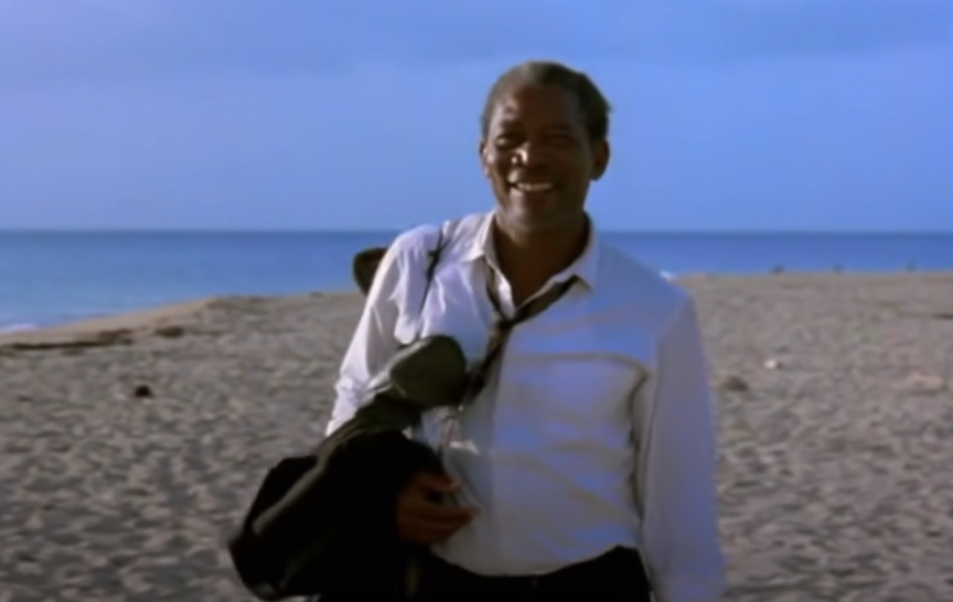 Screenshot of the movie The Shawshank Redemption