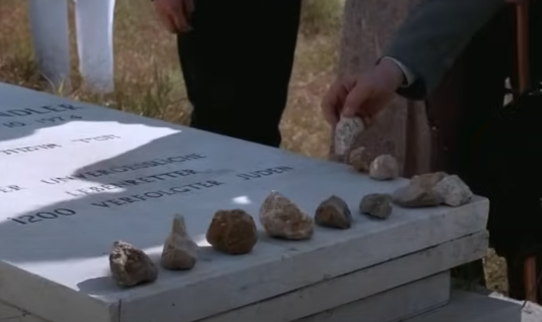 Screenshot of the movie Schindler's List