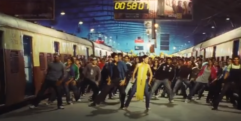 Screenshot of the movie Slumdog Millionaire