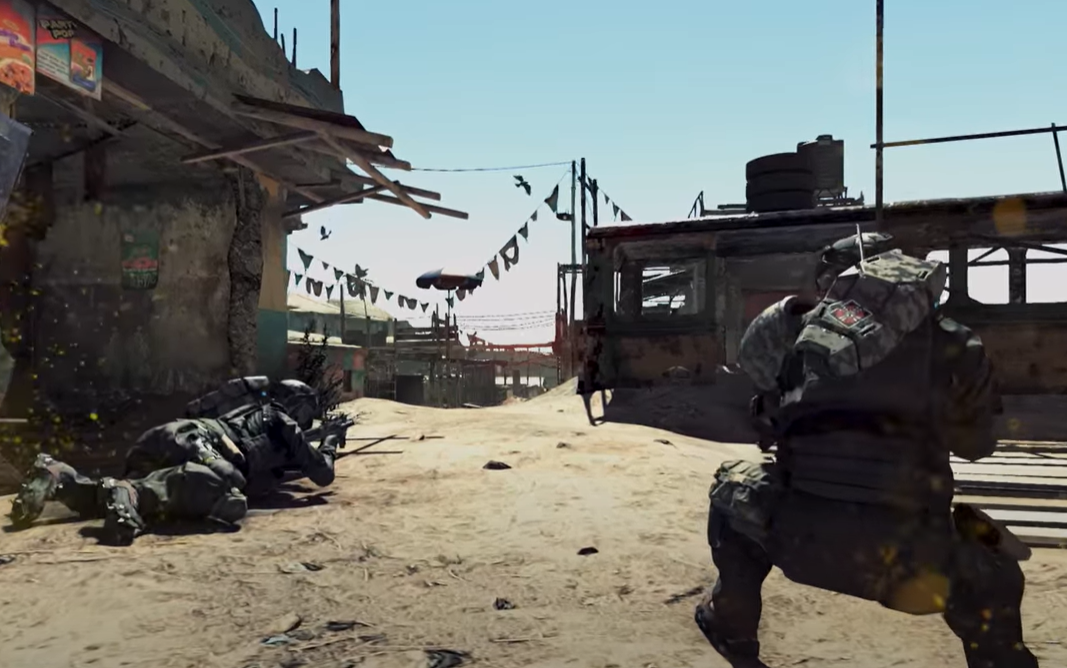 Screenshot from the game - Umbrella Corps (2016)