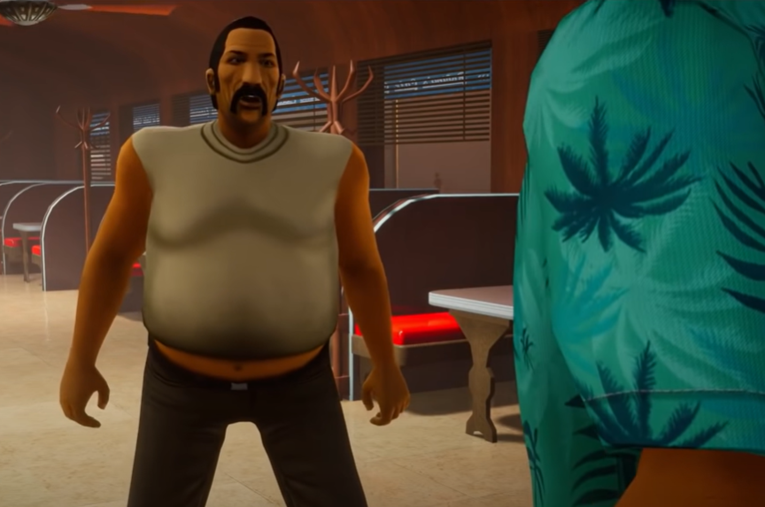 Screenshot from the game - Grand Theft Auto: The Trilogy – The Definitive Edition (2021)