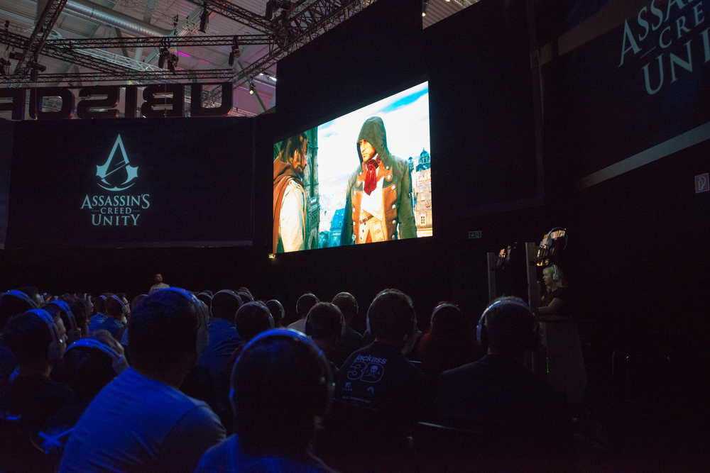 Assassin's Creed Unity presentation on Gamescom. - 2014