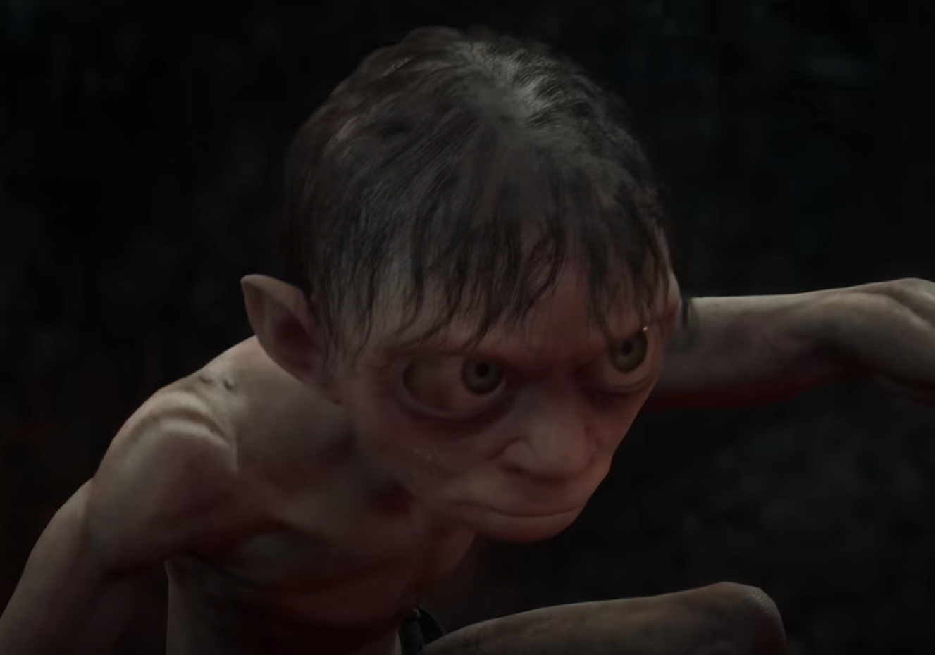 Screenshot from the game - The Lord of the Rings: Gollum