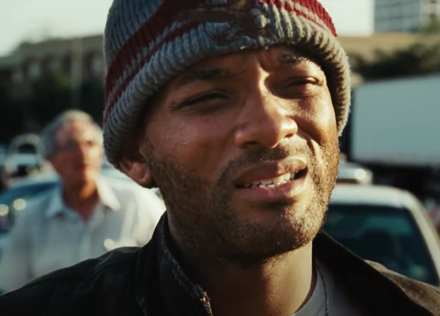 Screenshot from the film Hancock (2008)