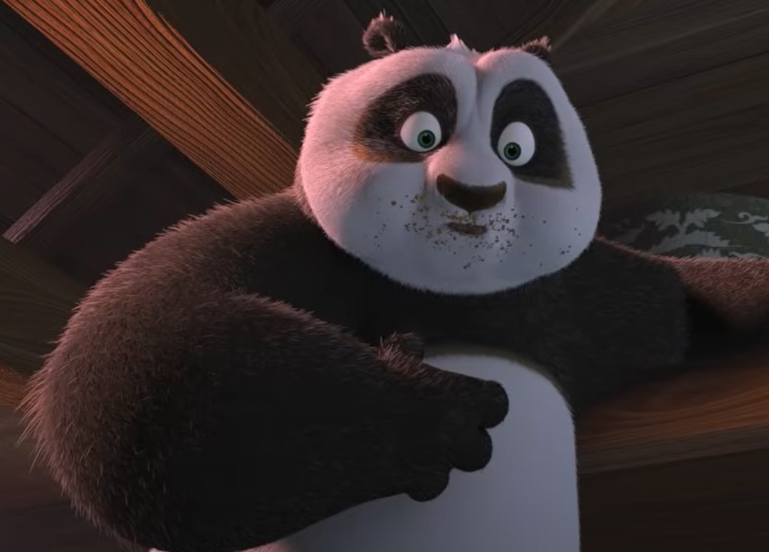 Screenshot from the film Kung Fu Panda (2008)