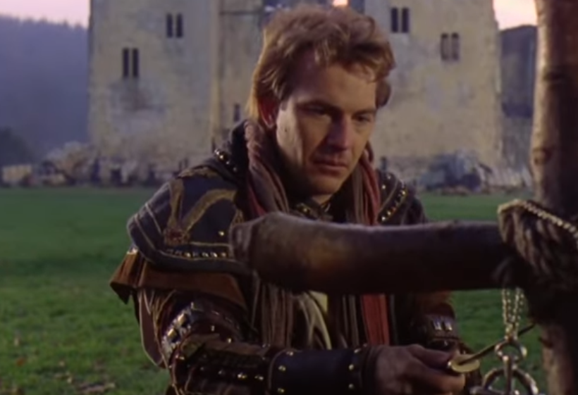 Screenshot of the movie Robin Hood: Prince of Thieves