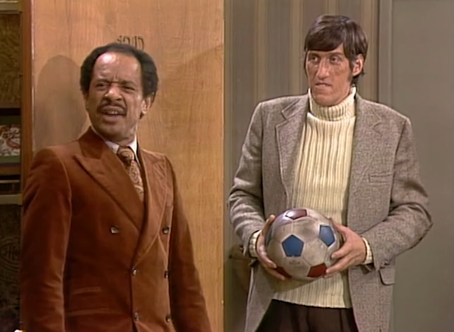 Screenshot from the TV series The Jeffersons (1975-1985)