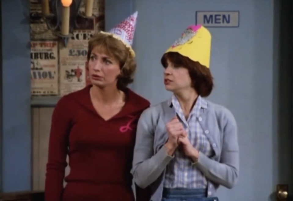 Screenshot from the TV series Laverne & Shirley (1976-1983)