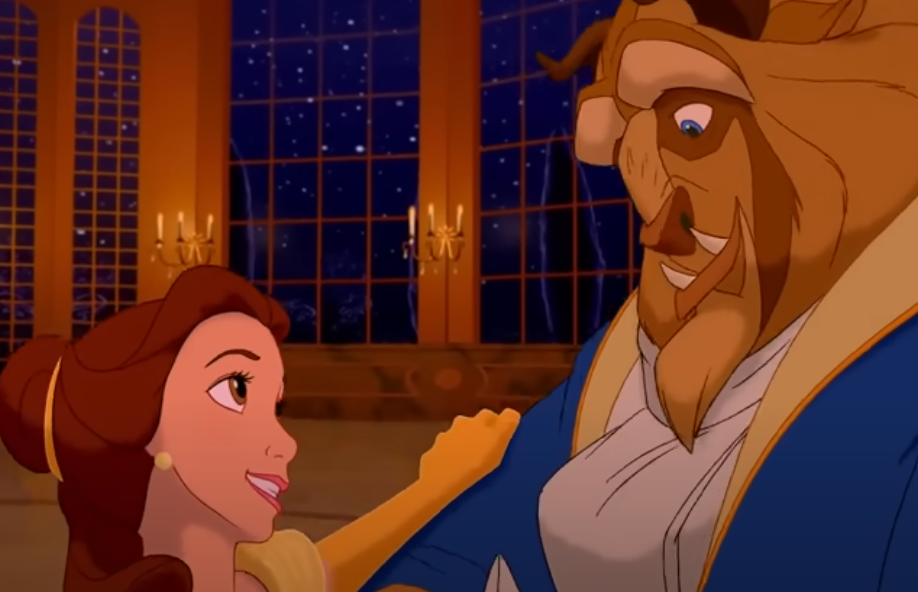 Screenshot of the movie Beauty and the Beast