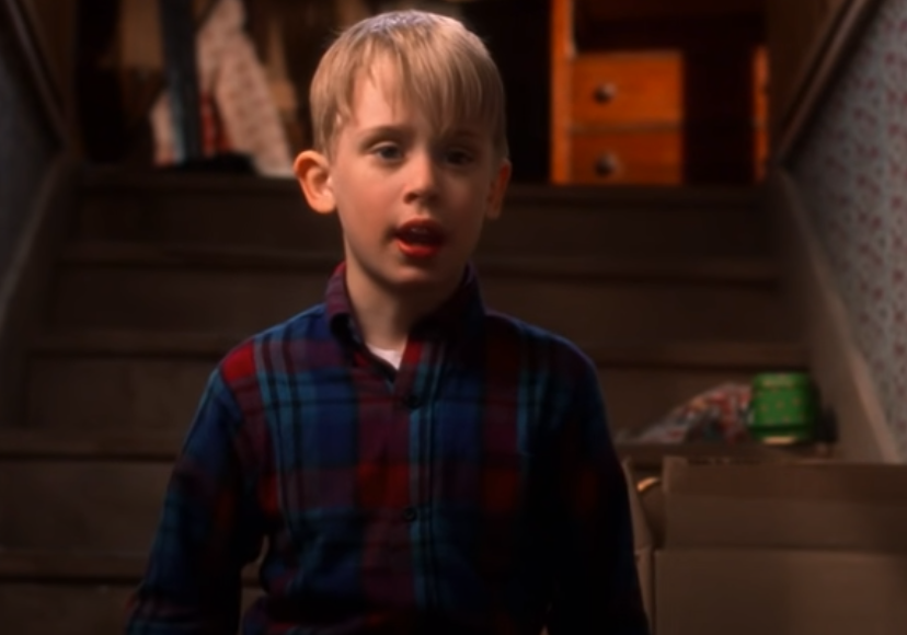 Screenshot of the movie Home Alone