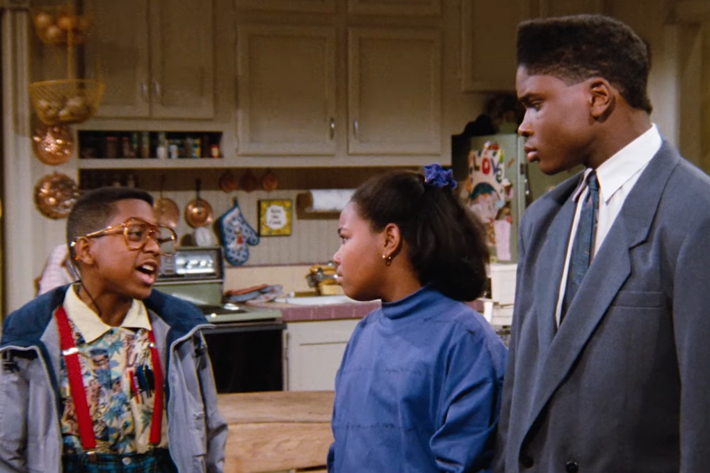 Screenshot from the TV series Family Matters (1989-1998)