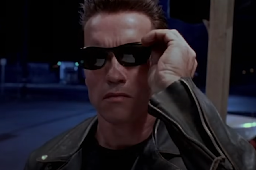 Screenshot of the movie Terminator 2: Judgment Day