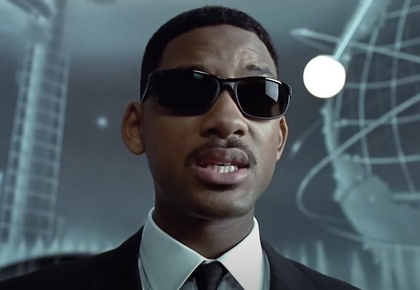 Screenshot of the movie Men in Black