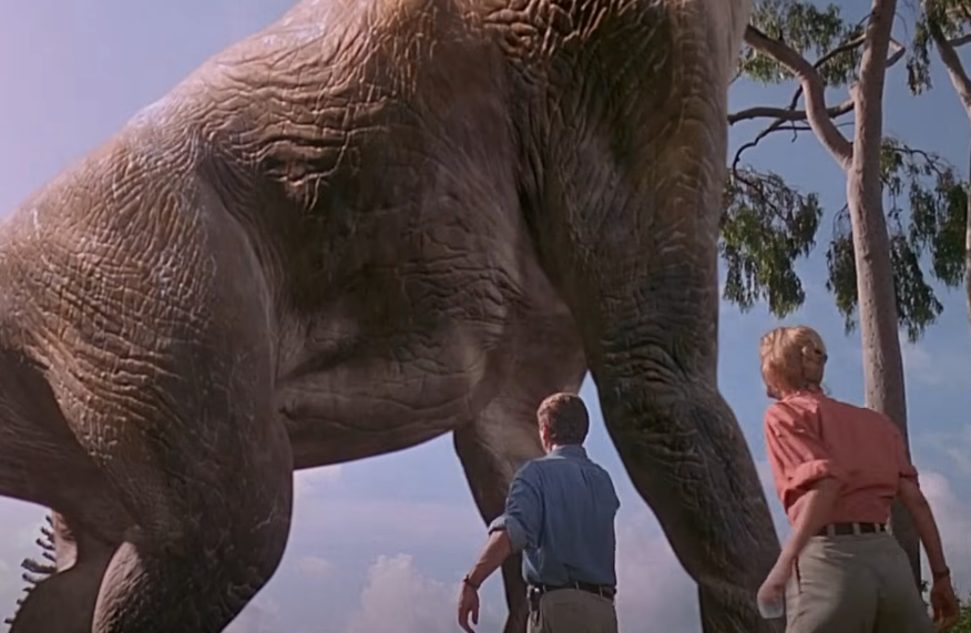 Screenshot of the movie Jurassic Park