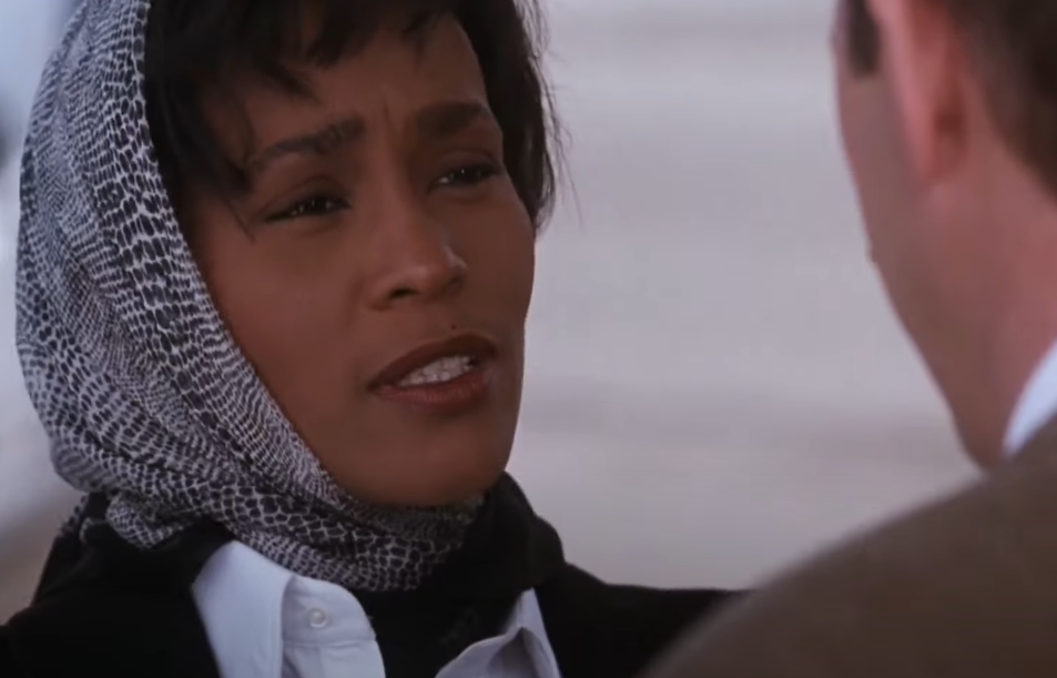 Screenshot of the movie The Bodyguard