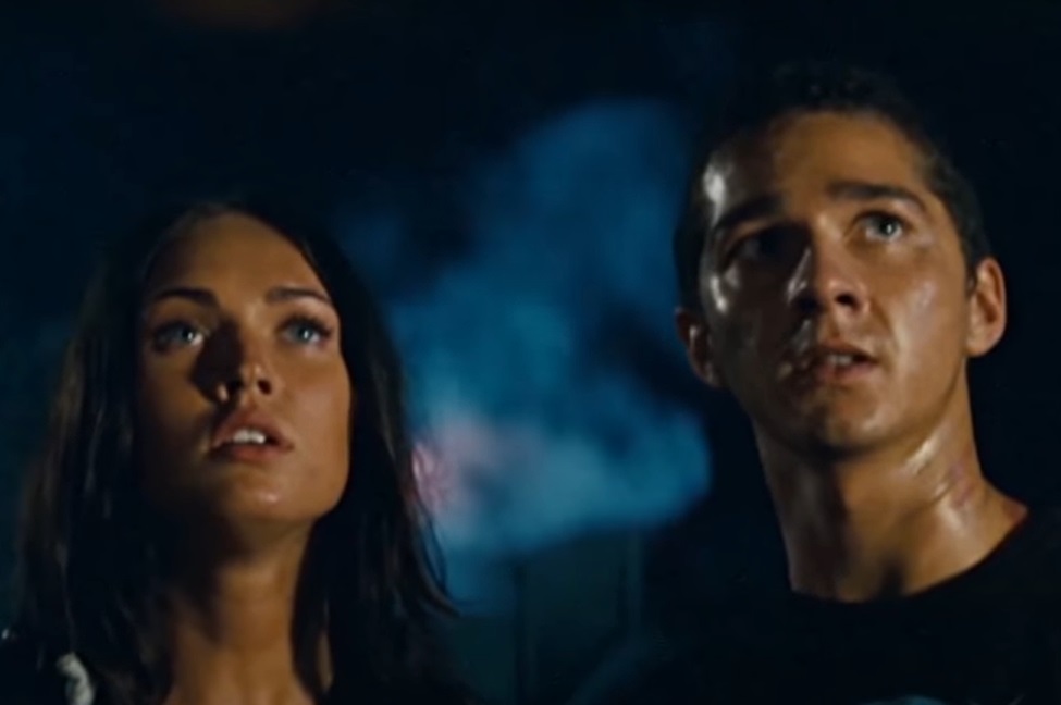 Screenshot from the film Transformers (2007)