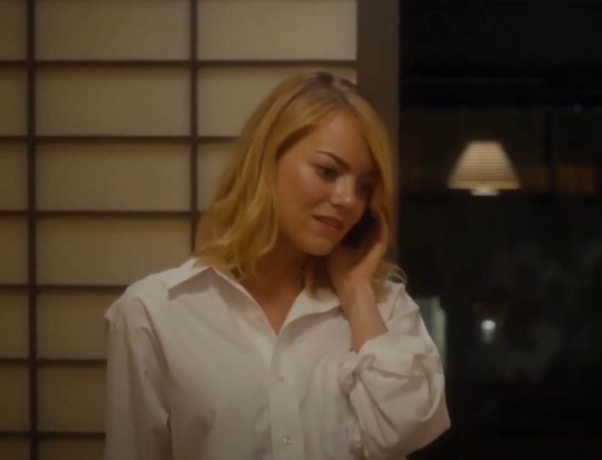 Screenshot of Emma Stone (Allison Ng) from - Aloha (2015)