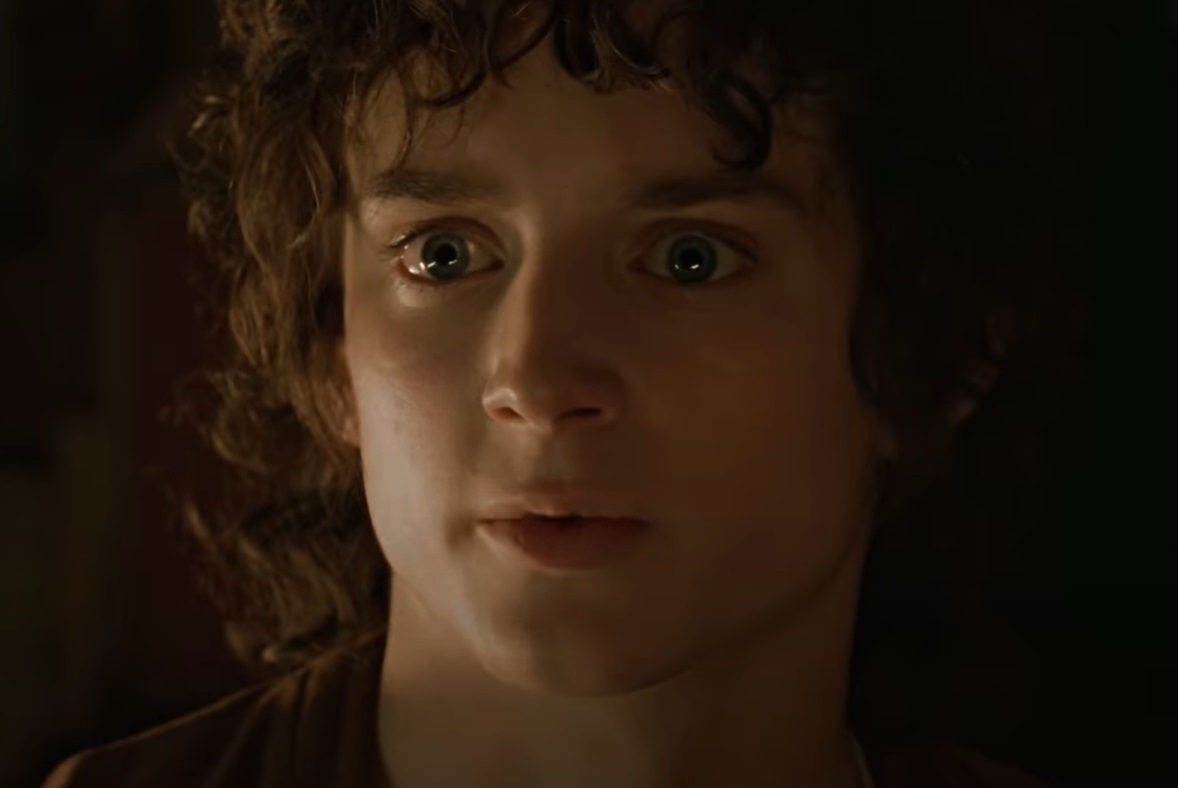 Screenshot from the film The Lord of the Rings: The Fellowship of the Ring (2001)