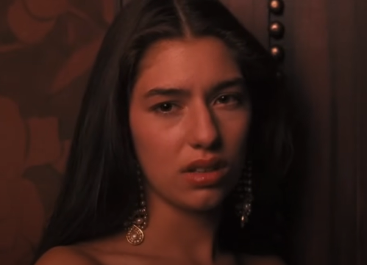 Screenshot of Sofia Coppola (Mary Corleone) from - The Godfather Part III (1990)