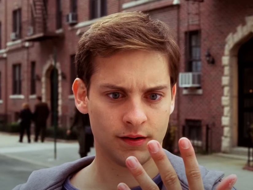 Screenshot from the film Spider-Man (2002)