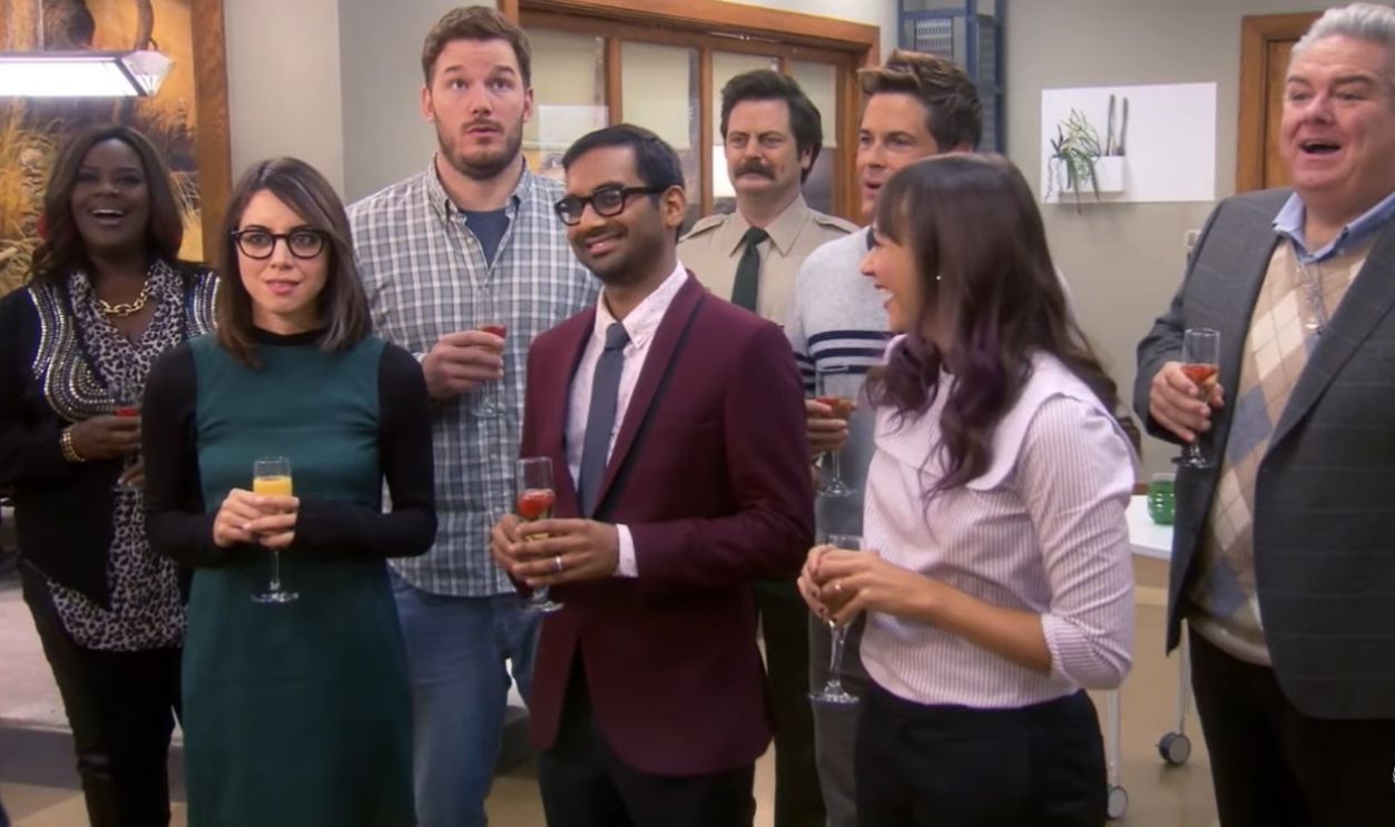 Screenshot from Parks and Recreation, 2009