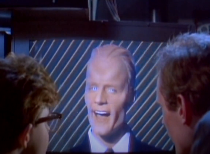 Screenshot of the TV Show Max Headroom