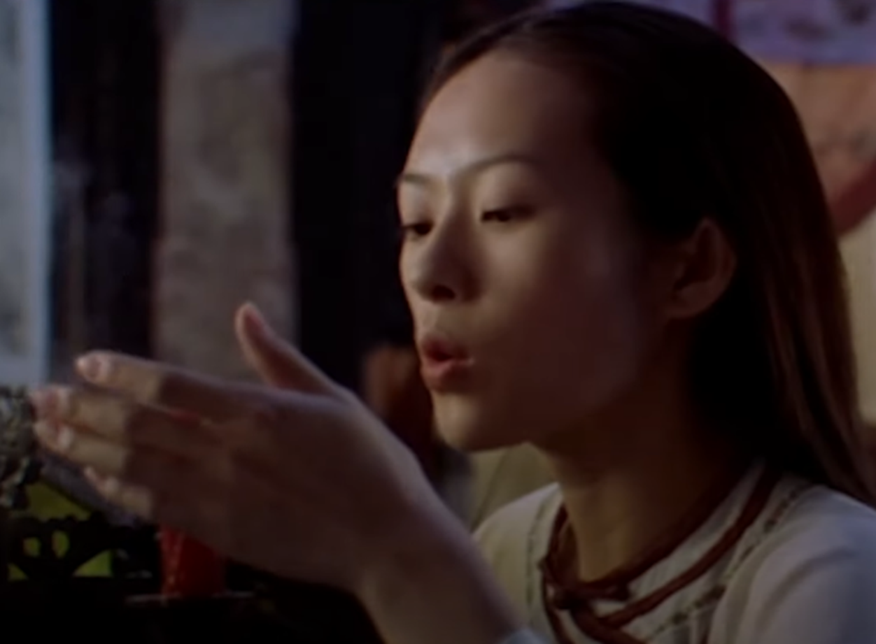 Screenshot from the movie Crouching Tiger, Hidden Dragon (2000)