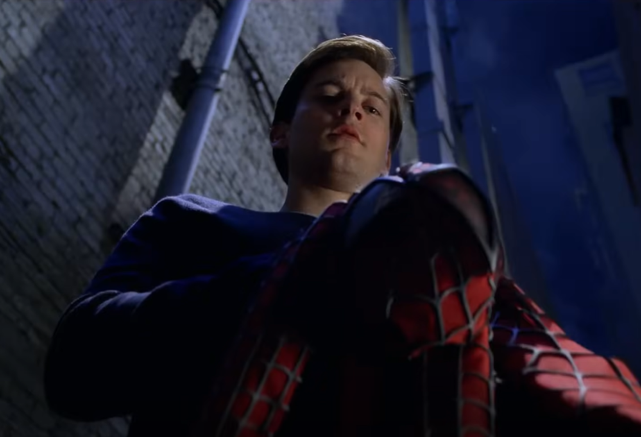 Screenshot from the movie Spider-Man 2 (2004)