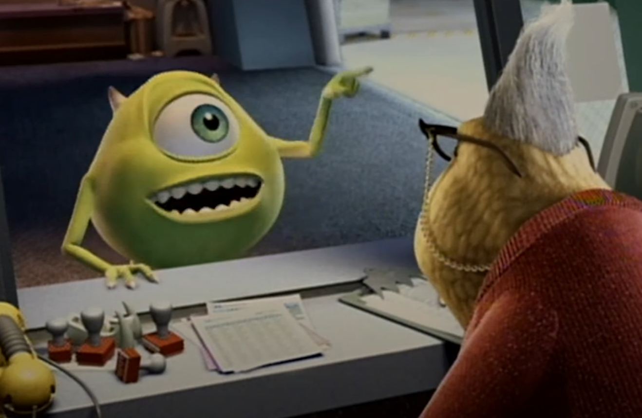 Screenshot from the movie - Monsters Inc. (2001)