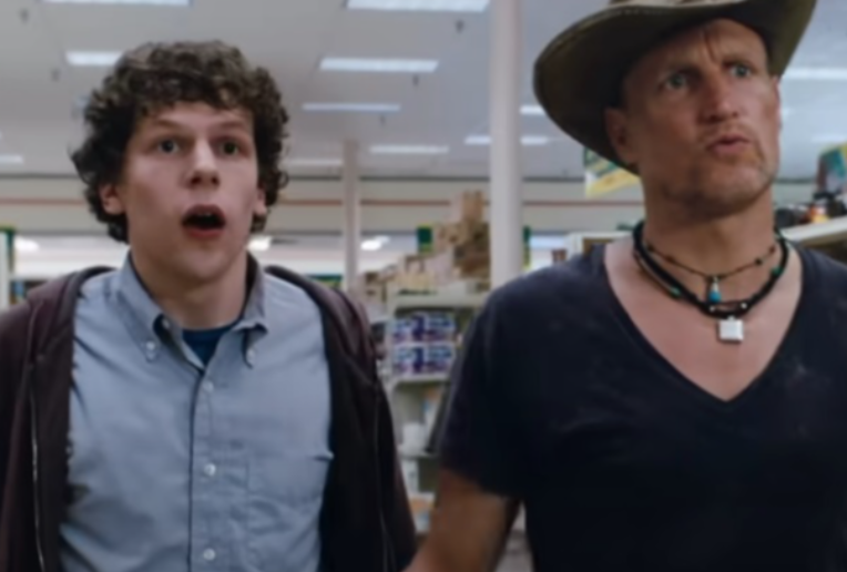 Screenshot from the movie Zombieland (2009)