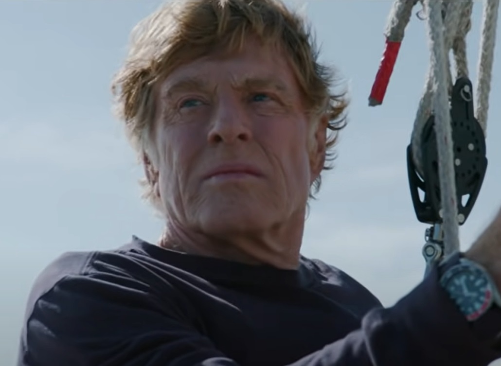 Screenshot from the film All Is Lost (2013)