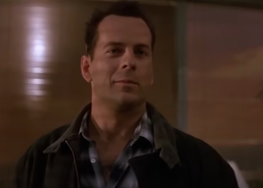 Screenshot from the film Die Hard (1988)