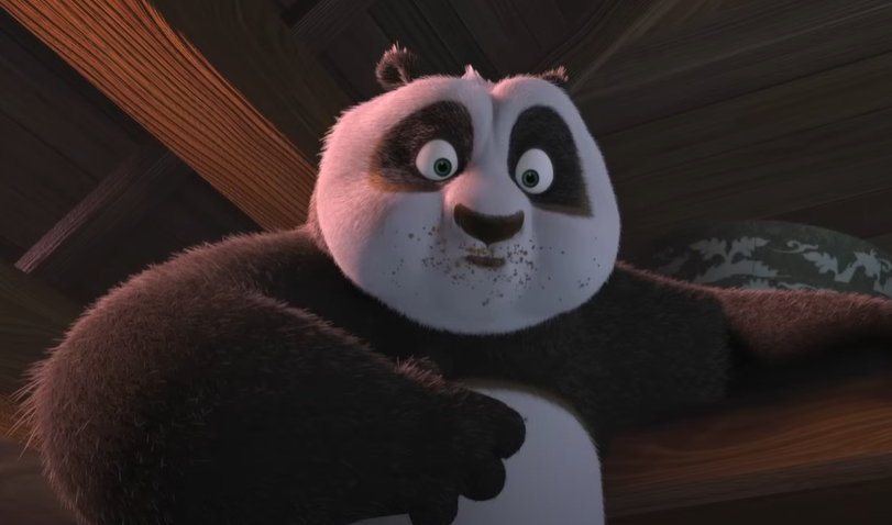 Screenshot of the animated movie Kung Fu Panda