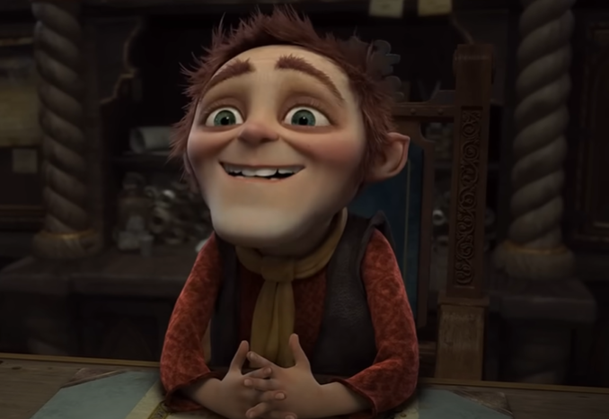Screenshot of the animated movie Shrek Forever After