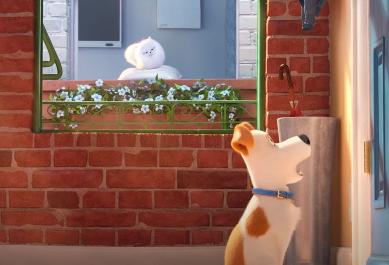 Screenshot of the animated movie The Secret Life of Pets