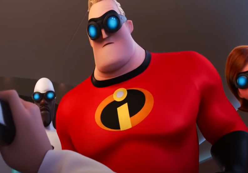 Screenshot of the movie Incredibles 2