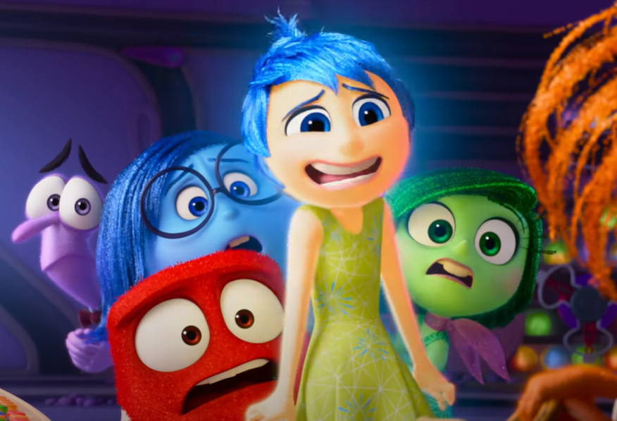 Screenshot of the animated movie Inside Out 2
